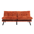 Orange Convertible Sofa Bed N584