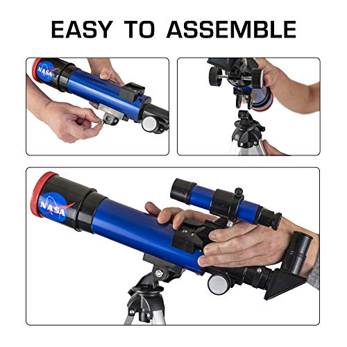 Kids Telescope with Two Eyepieces and Tabletop Tripod W771774