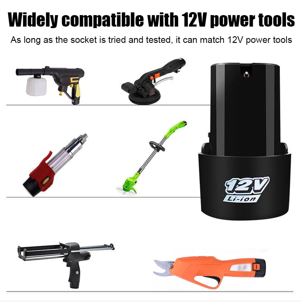 Cordless Angle Grinder 12V 16800 RPM Power Tool with 5 PCS Disc Y164