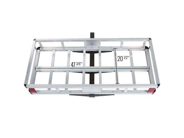 48x22 Aluminum Hitch Cargo Carrier with Hitch Pin G6299