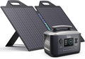 Solar Generator 537.6Wh with Panels, IP65 Waterproof, Fast Charge Power Station Q76861