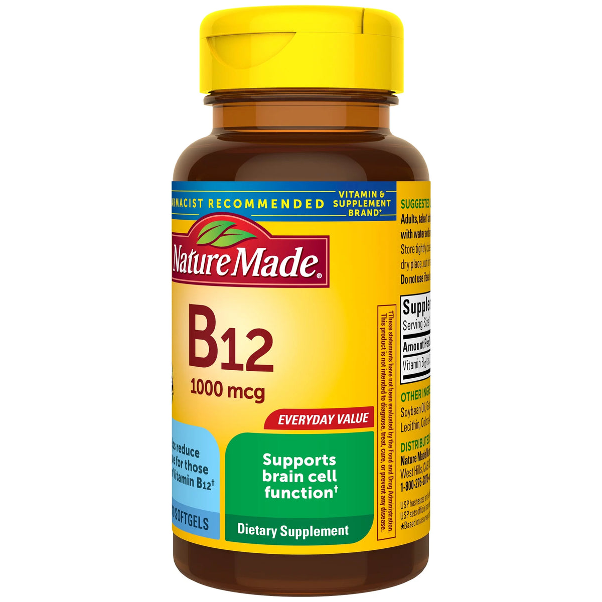 Vitamin B12 1000 mcg Softgels, 310 Count B454