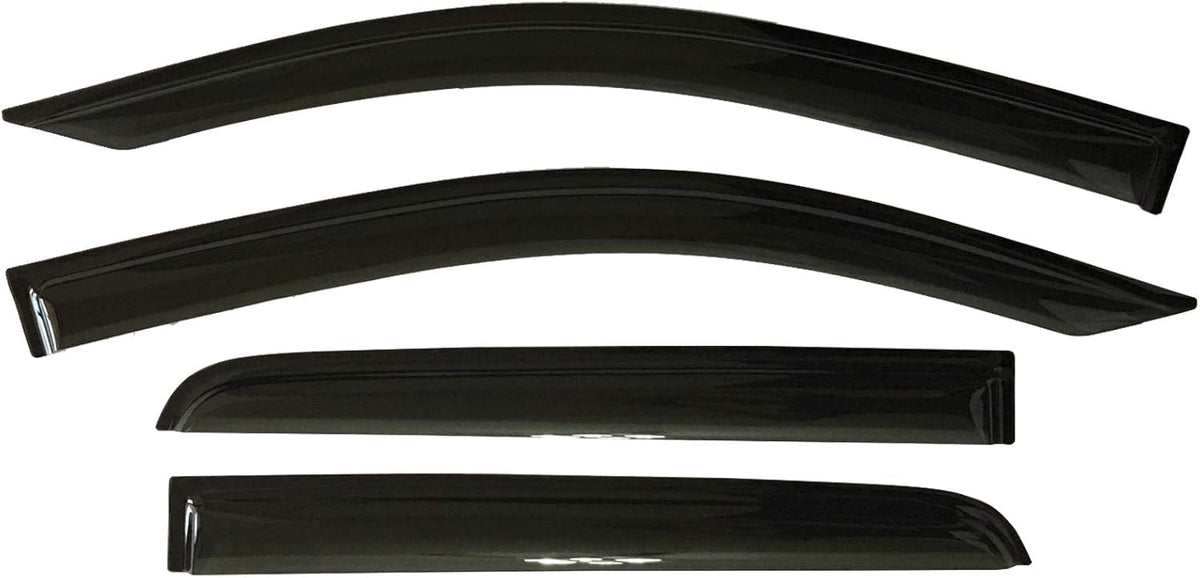 Side Window Vent Visor Deflectors Rain Guards Pack of 2 A617347
