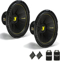 15" Subwoofers Bundle Single 4-Ohm Voice Coil D139