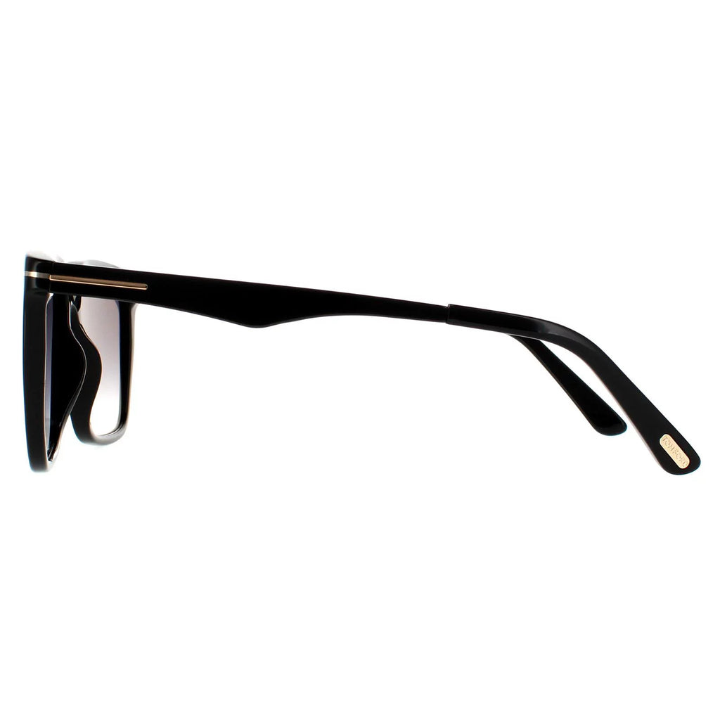 Smoke Gradient Square Sunglasses E95831