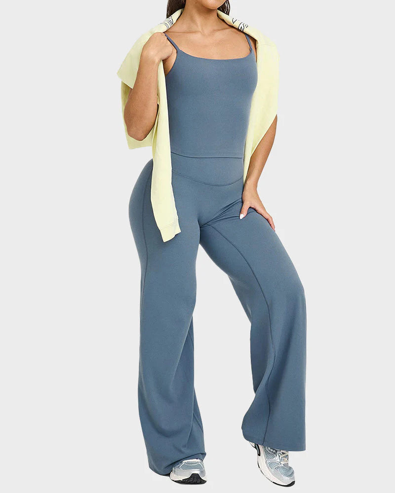 High-Waisted Wide-Leg Yoga Pants W808763