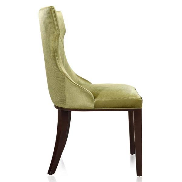 Velvet Dining Chair Set of 2 Grey D489