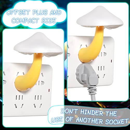 20 Pcs LED Color Changing Mushroom Night Light S4756