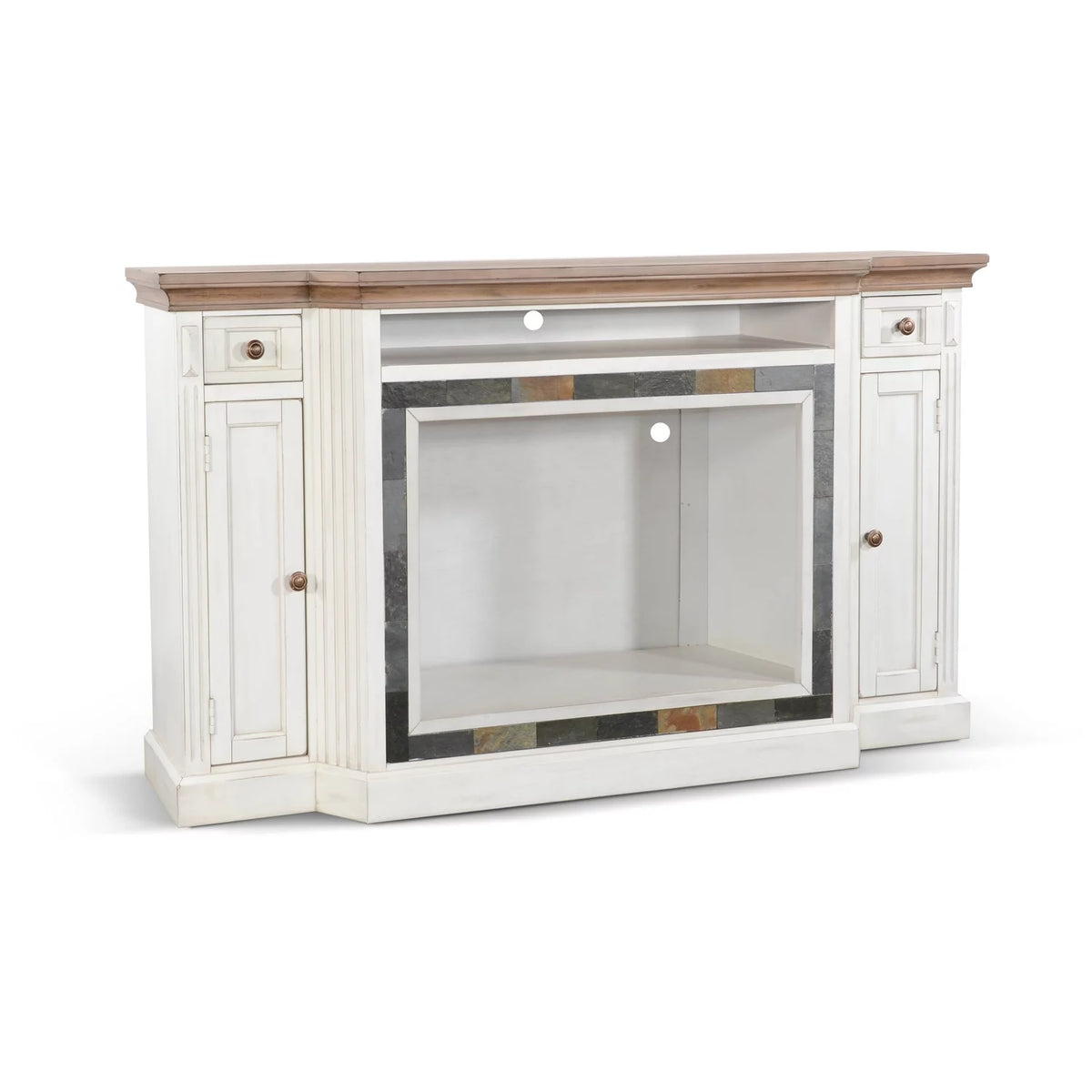 Mahogany TV Console A223243