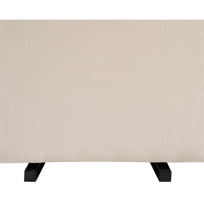 Cream Gliding Ottoman S35284