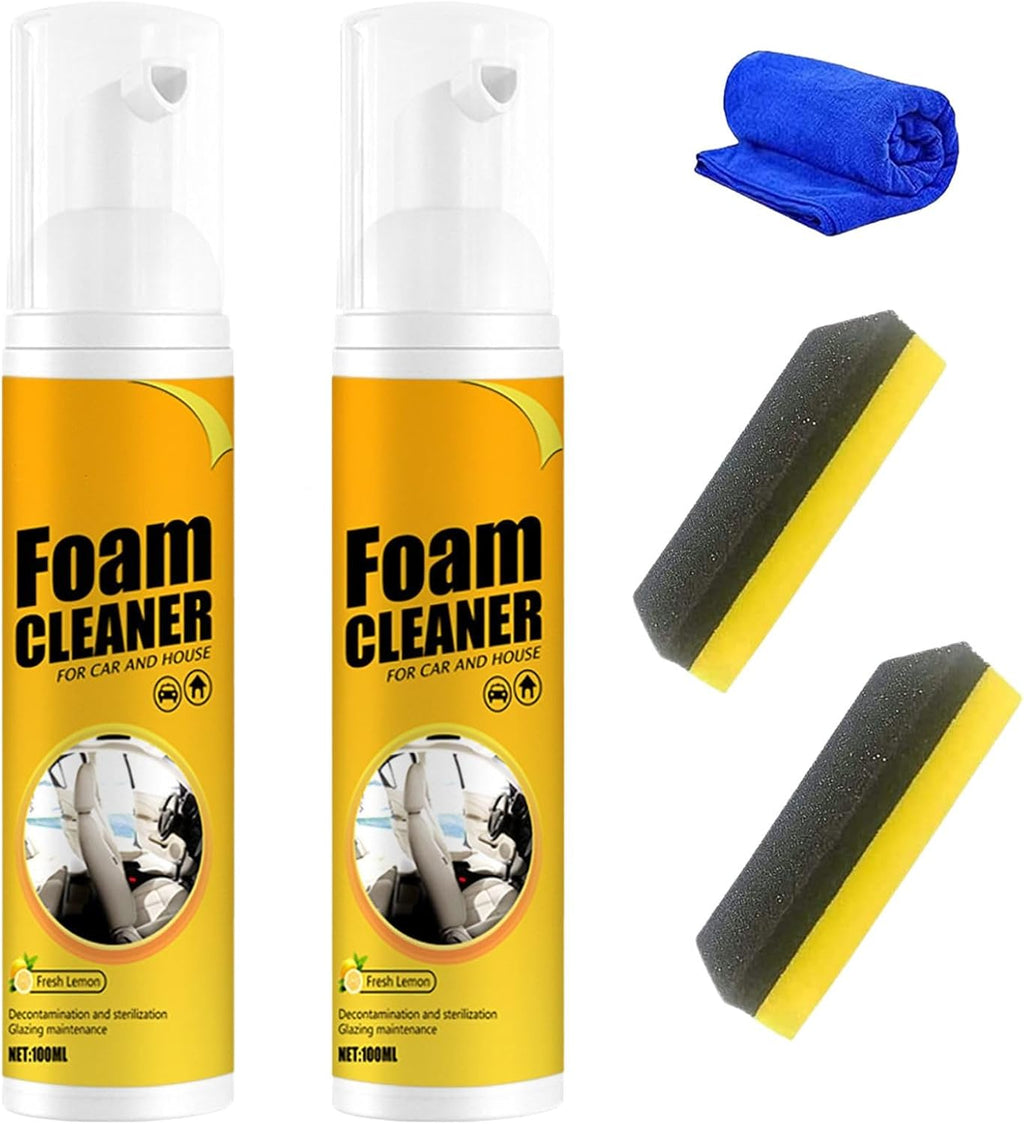 2PCS Multipurpose Foam Cleaner Lemon Flavor (100ml*2) R40385