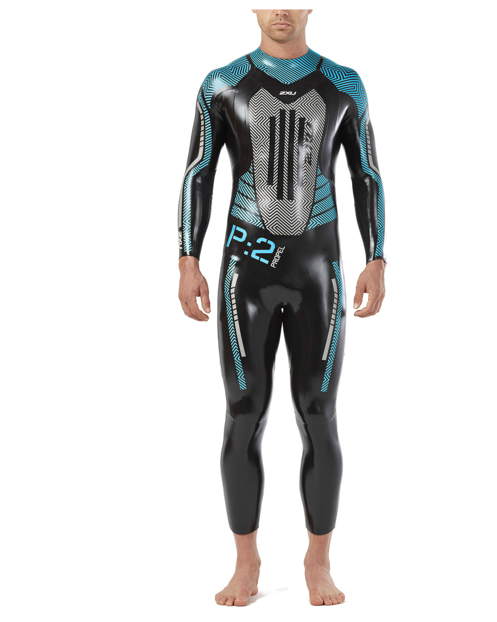 Black / Dresden Blue M Wetsuit U270424