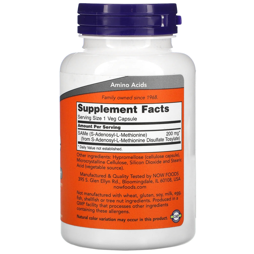 SAMe 200 mg 120 Veg Capsules M49584