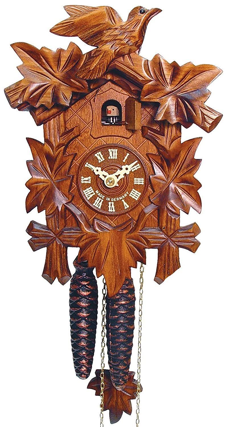 German Hand Carved Cuckoo Clock with One-Day Movement I755533