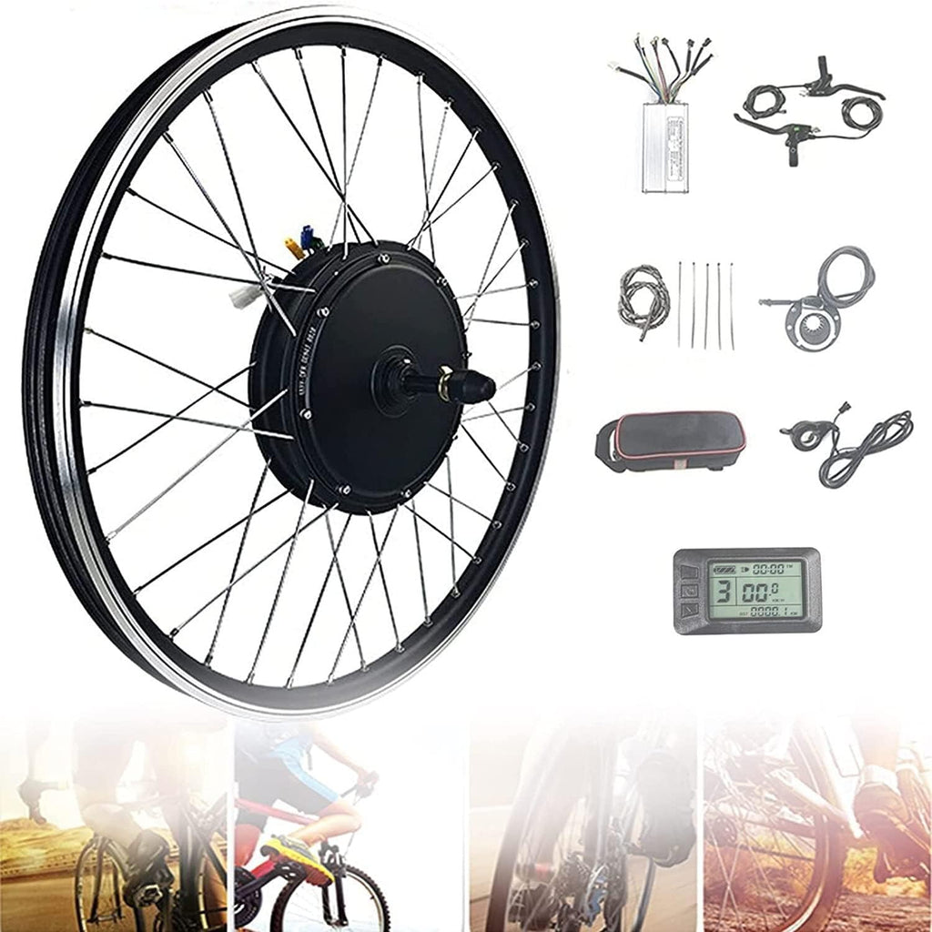 26inch-48V/500W Rear Wheel Electric Bicycle Hub Motor Kit O683065