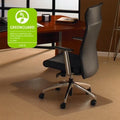 Polycarbonate Carpet Chairmat with Lip 53 x 48 Inch G162815