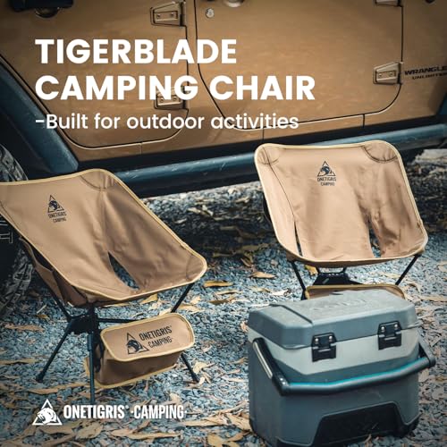 Lightweight Folding Camping Chair 330 lbs Capacity B2273