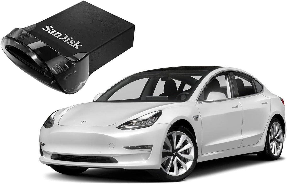Dashcam and Boombox 3.1 Flash Drive for Tesla, 64GB, Pack of 2 V300