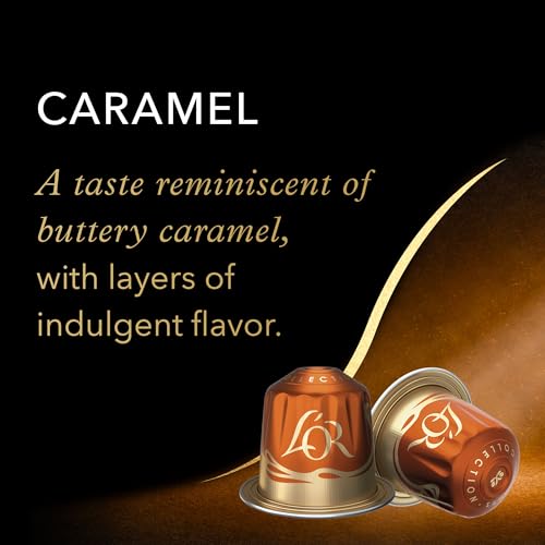 Espresso Capsules, 30 Count Variety Pack Vanilla/Chocolate/Caramel, Single-Serve Aluminum Coffee Capsules I14602