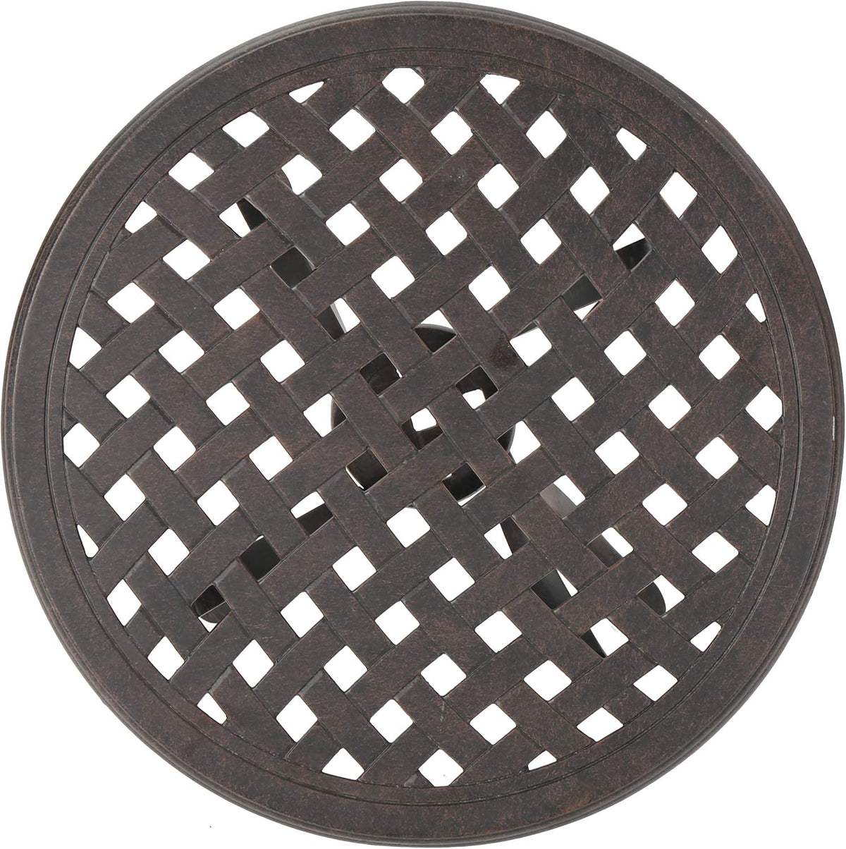 Bronze Finished Cast Aluminum Side Table R579