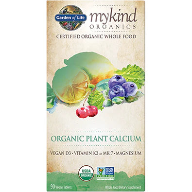 Organic Plant Calcium 90 tabs U227
