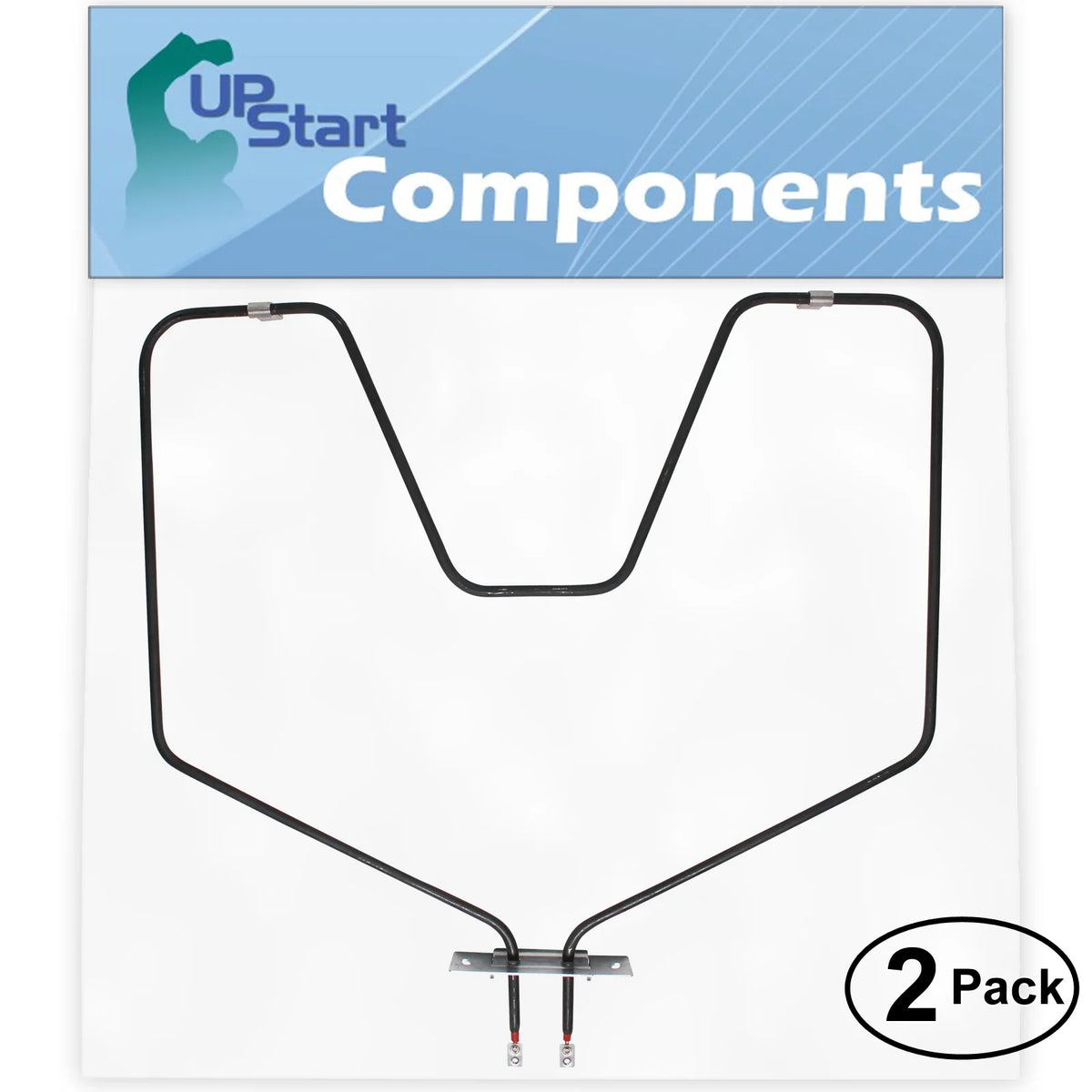2-Pack Replacement Bake Element for General Electric Oven U50562