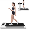 300lb 2.5HP Under Desk Treadmill with LED Display Y946396