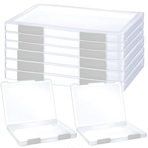 Clear A4 Plastic File Storage Box X600