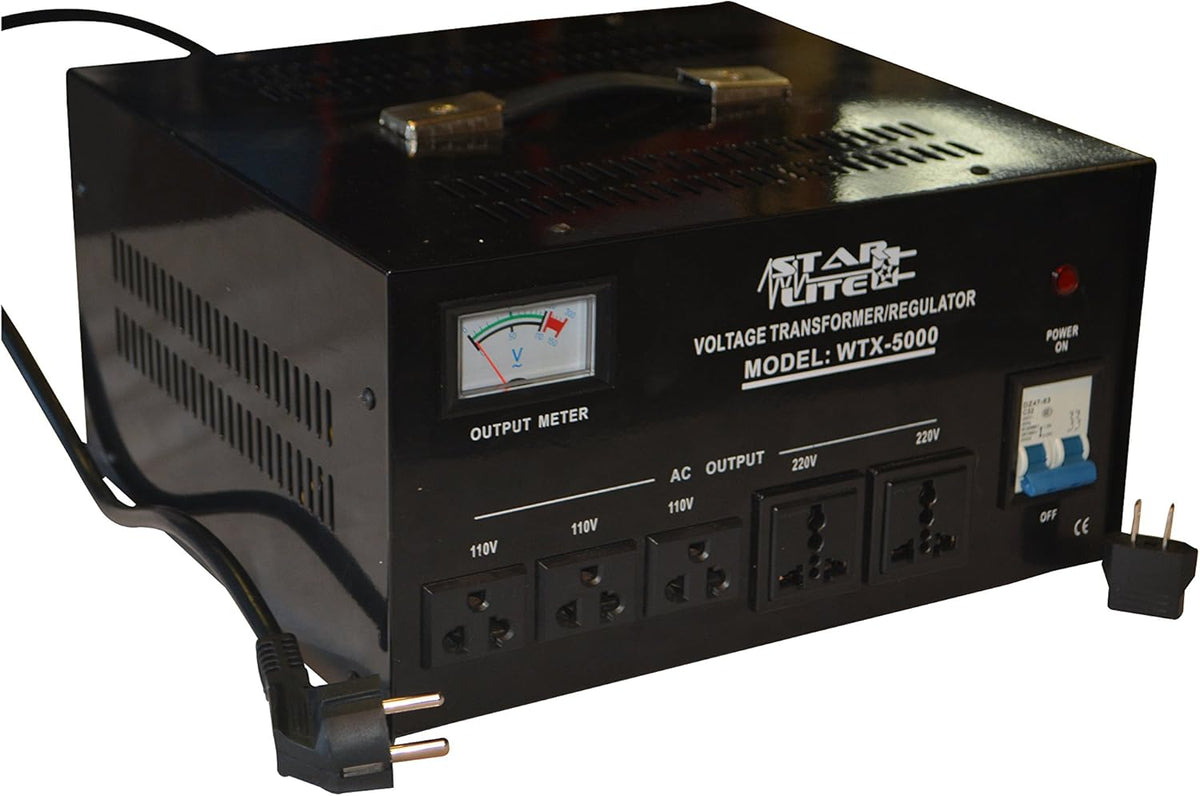 5000 Watt Step Up Down Voltage Converter Transformer 110 to 220 V O330