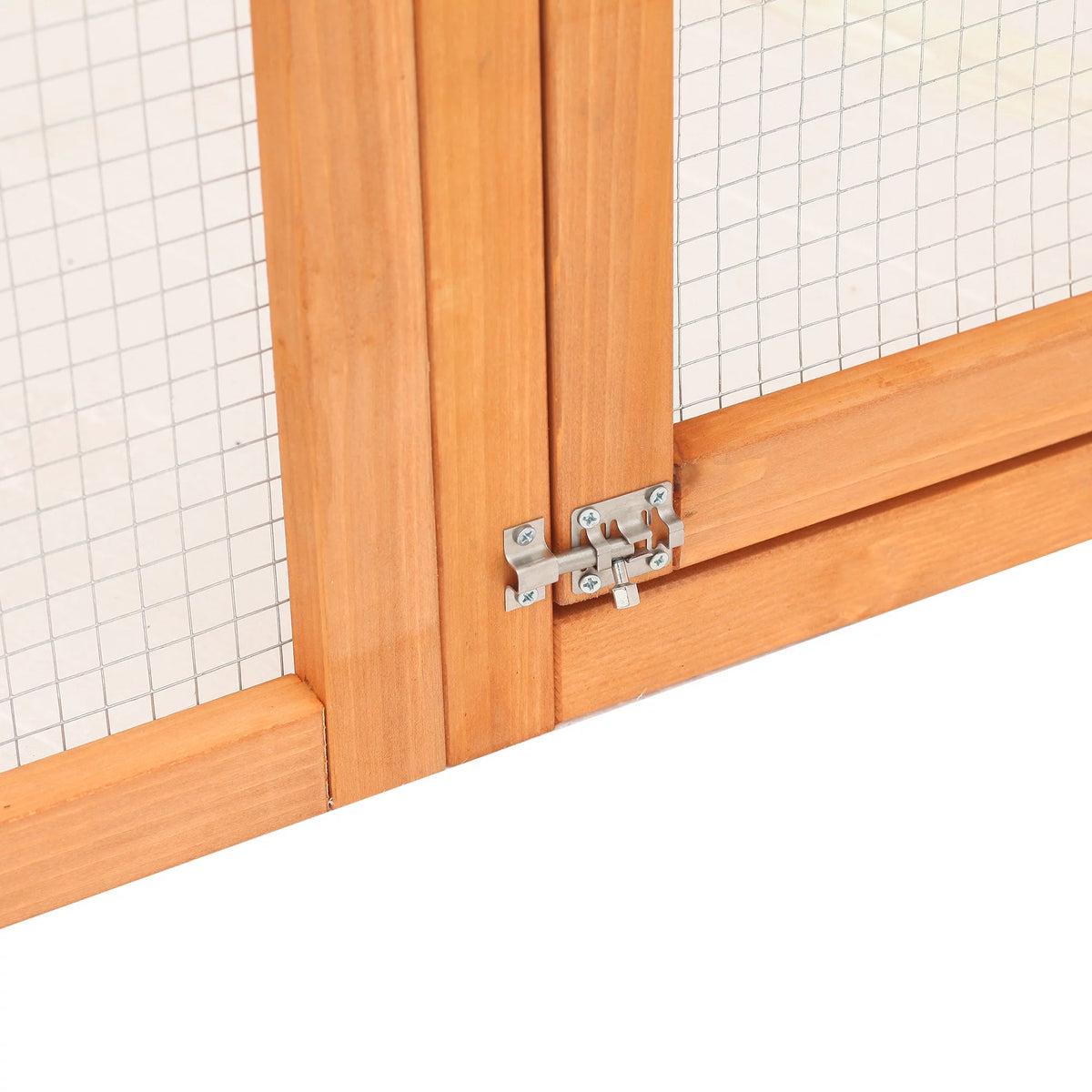 Outdoor Wooden Cat House Enclosure with 6 High Ledges W320