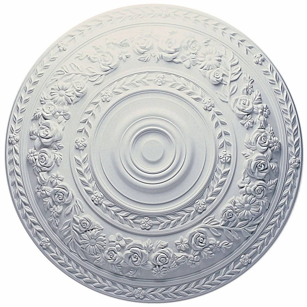 Rose Ceiling Medallion Antique Copper E62281