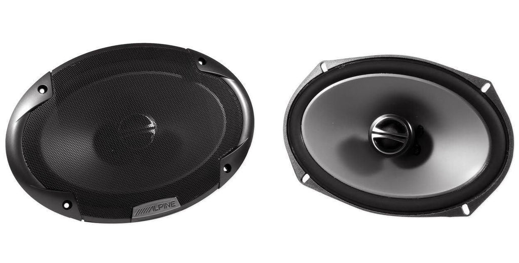 6x9x22 2-Way Car Speakers Pair H3518