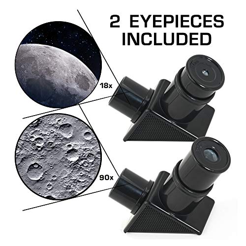 Kids Telescope with Two Eyepieces and Tabletop Tripod W771774