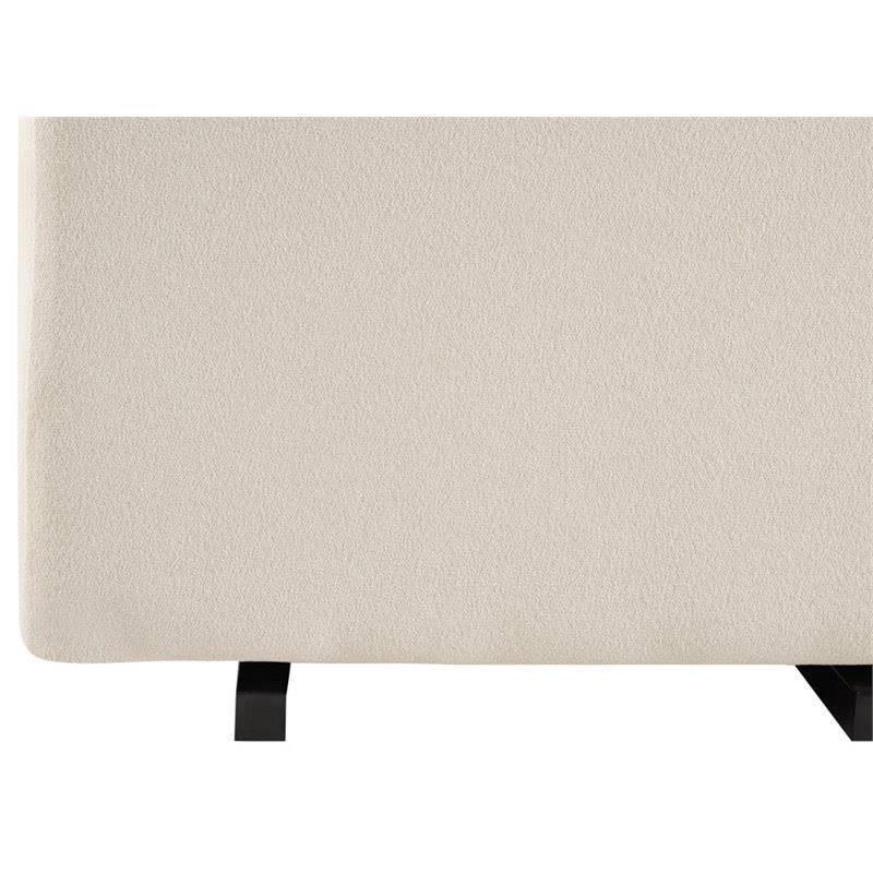 Cream Gliding Ottoman S35284