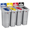 92 gal 4-Stream Recycling Station O3605