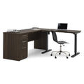 Height Adjustable L-Shaped Computer Desk E92384