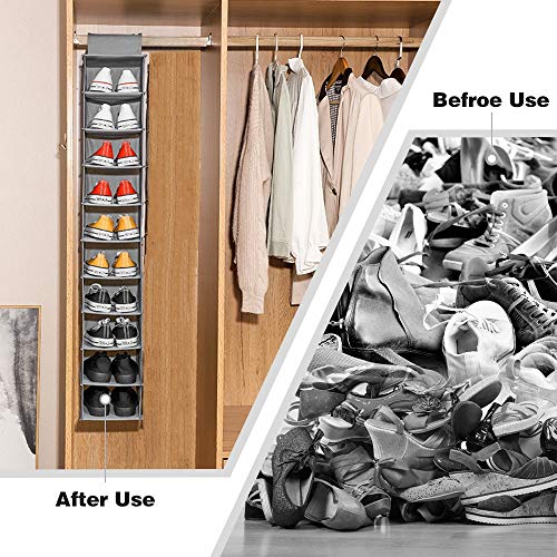 10-Shelf Hanging Shoe Organizer S67885