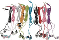 50 Packs Mixed Colors Stereo Earbud Headphones Y462072