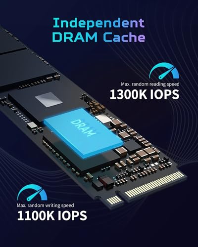 M.2 SSD 2TB NVMe PCIe Gen4×4 Internal SSD U7351