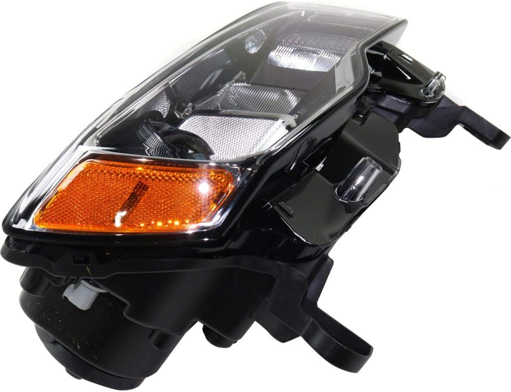 Jeep Grand Cherokee Passenger Side Chrome Halogen Headlight Assembly N3730