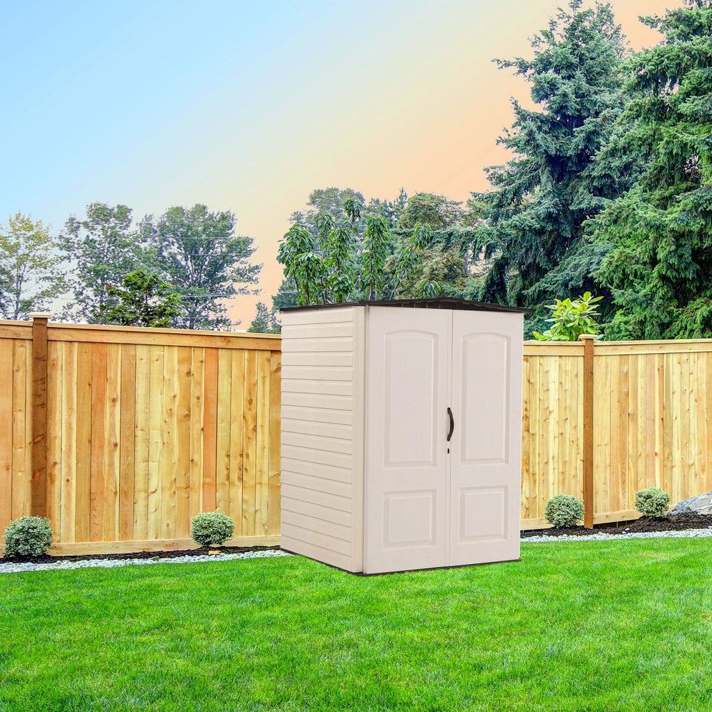Medium Vertical Resin Storage Shed L10036