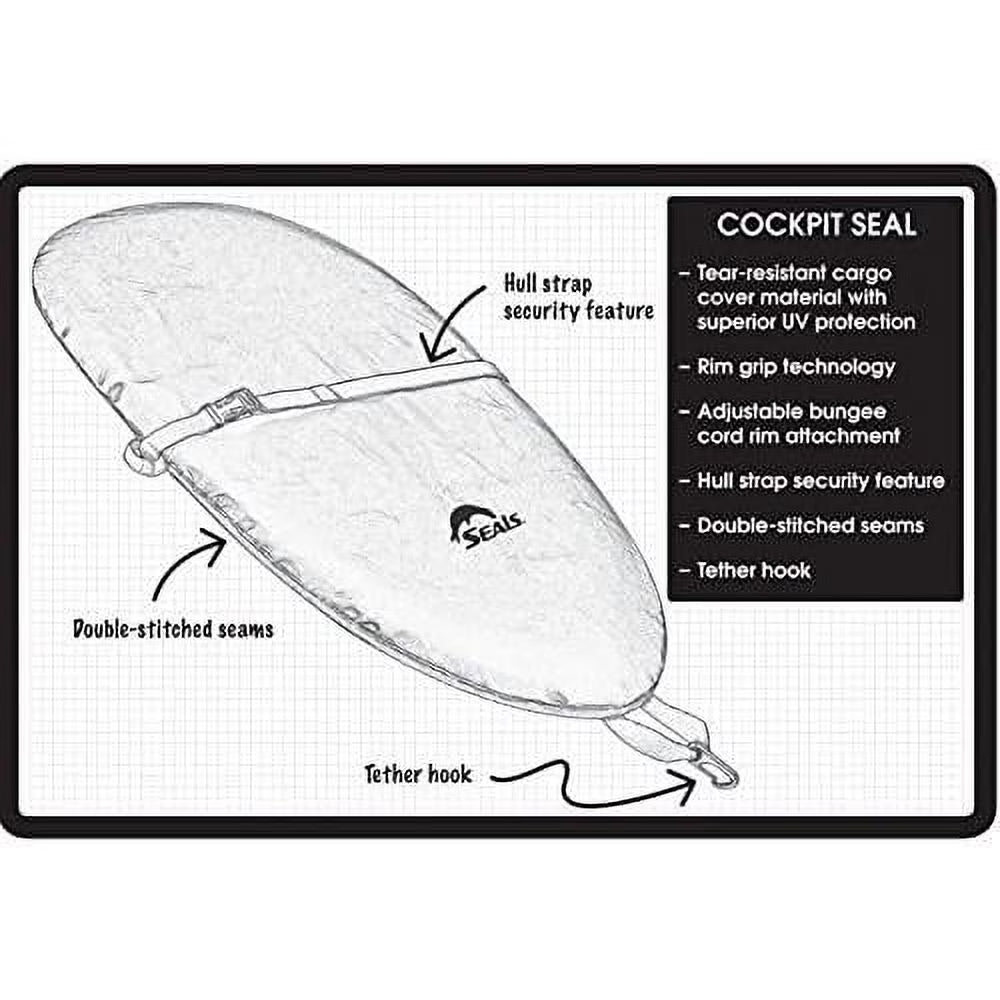 Deluxe Kayak Cockpit Cover L52892