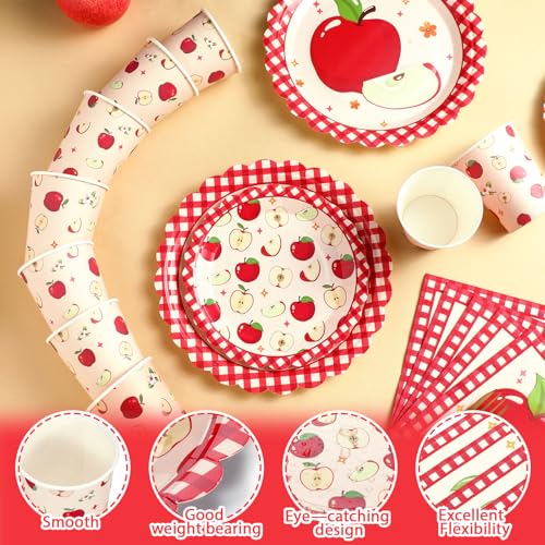 250 Pcs Fall Disposable Tableware Set Serves 50 K297