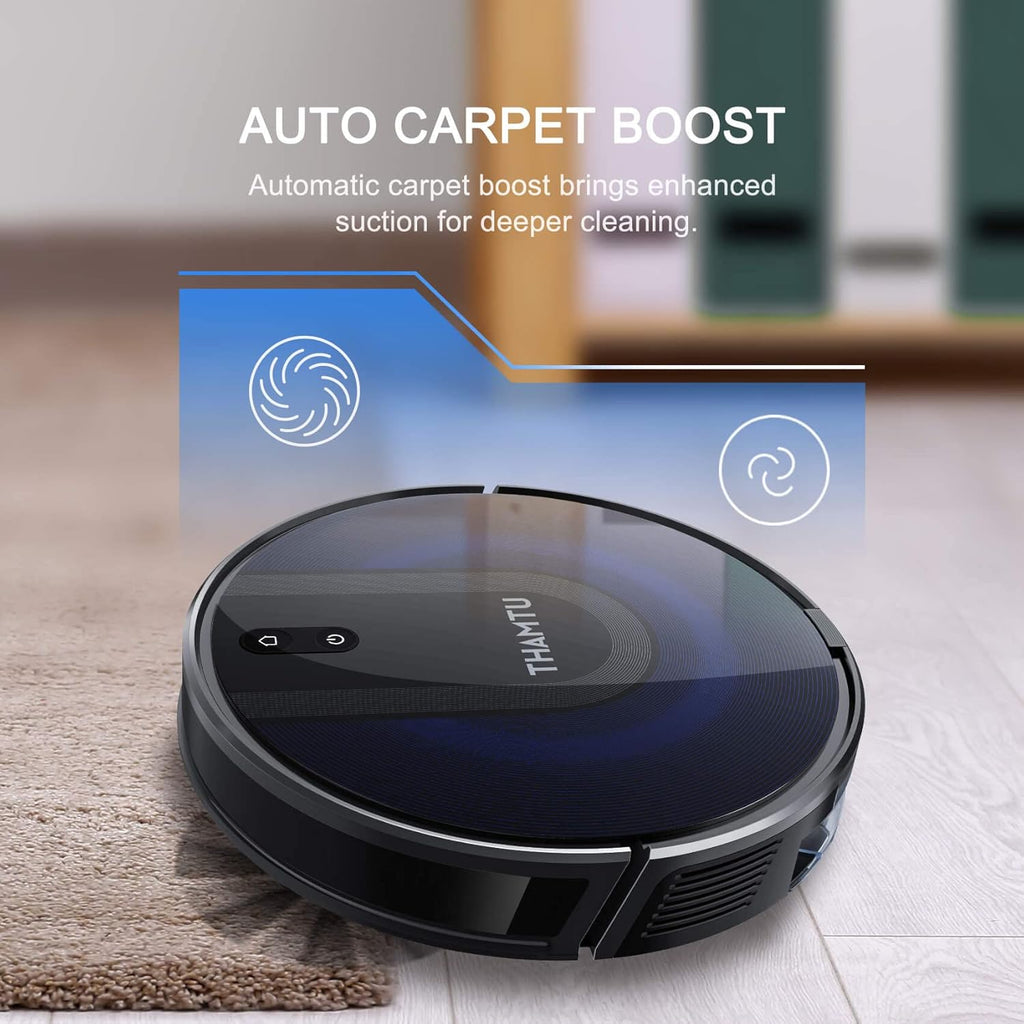 Robot Vacuum and Mop Cleaner with Auto Dirt Disposal, 3200Pa Suction T32269