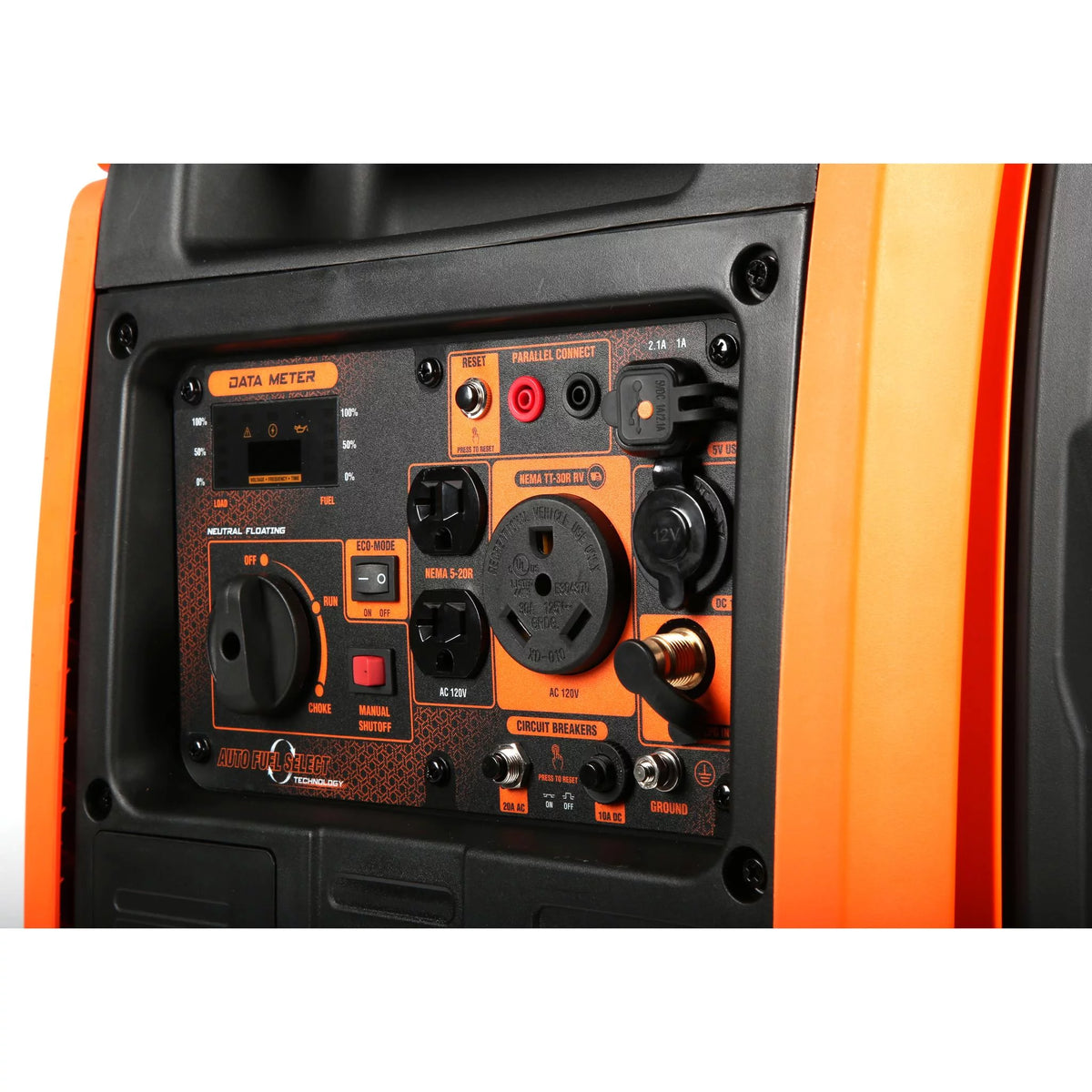 4500-Watt Dual Fuel Portable Inverter Generator Y8014