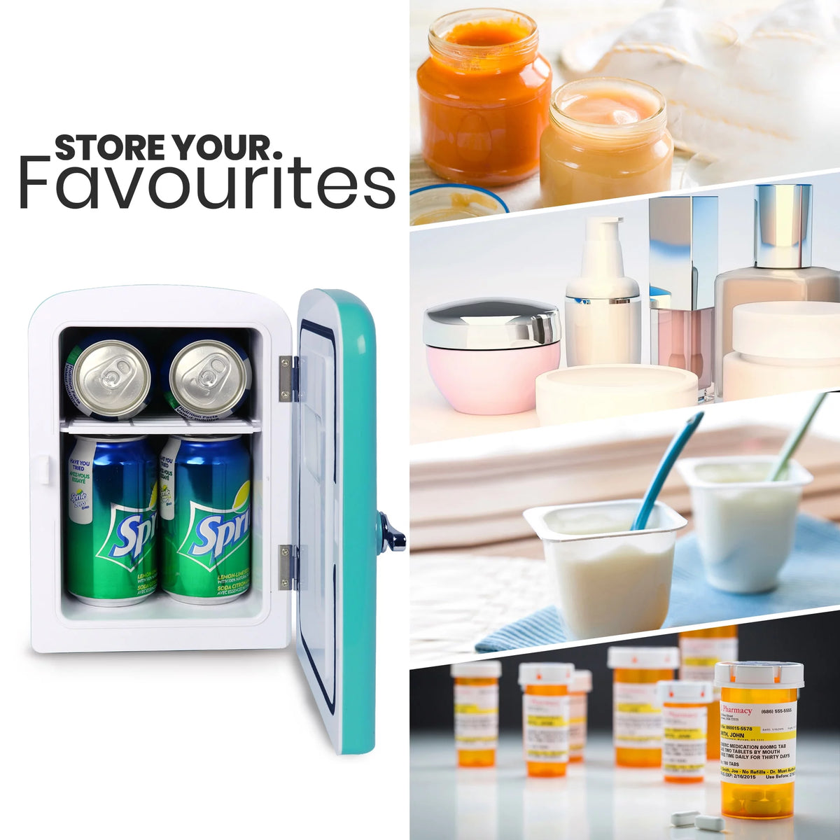Aqua 4L Compact Mini Fridge I888