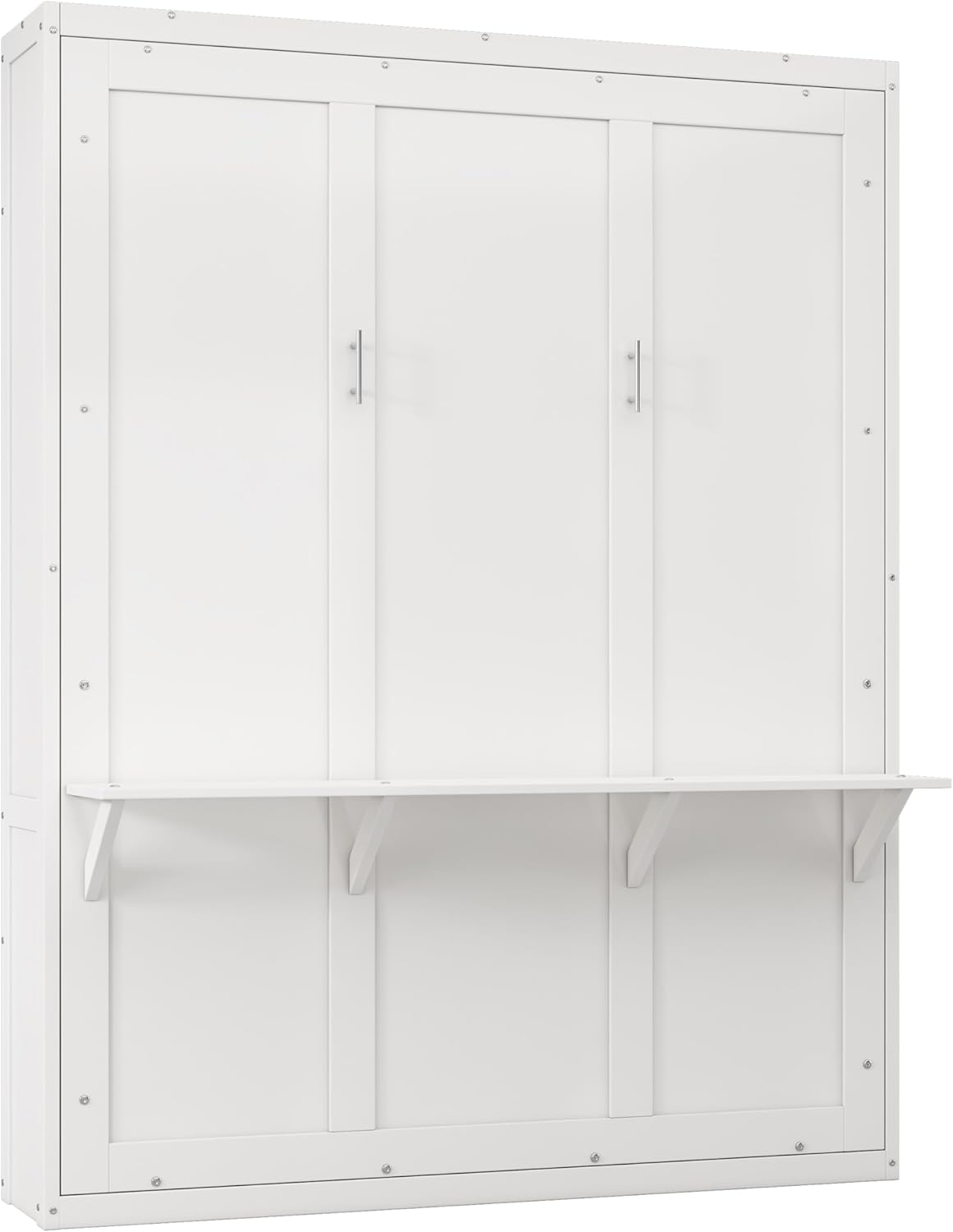 Queen Size Murphy Bed with Desk Q397089