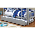 Gray Wood Twin Trundle Q57881
