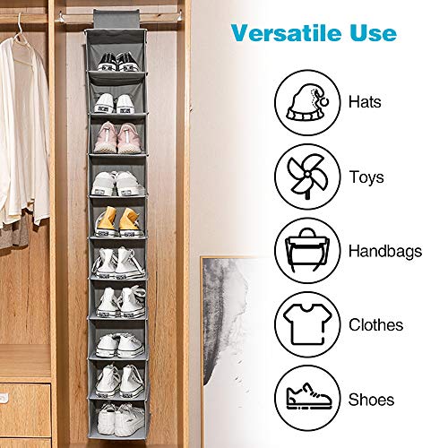 10-Shelf Hanging Shoe Organizer S67885