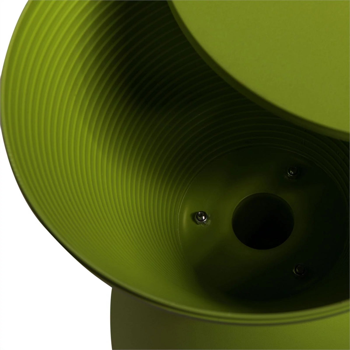 Green Plastic Round End Table Set of 2 P9273